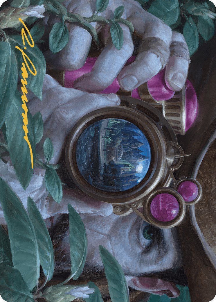 Image of Undergrowth Recon Art Card (Gold-Stamped Signature) [Murders at Karlov Manor Art Series]
