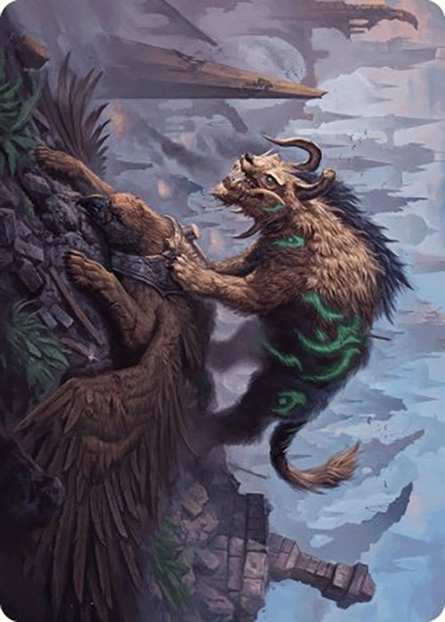 Image of Axebane Ferox Art Card [Murders at Karlov Manor Art Series]