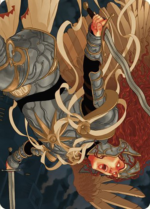 Image of Aurelia, the Law Above Art Card (41/49) [Murders at Karlov Manor Art Series]