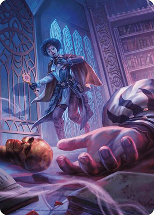 Image of Deadly Complication Art Card [Murders at Karlov Manor Art Series]