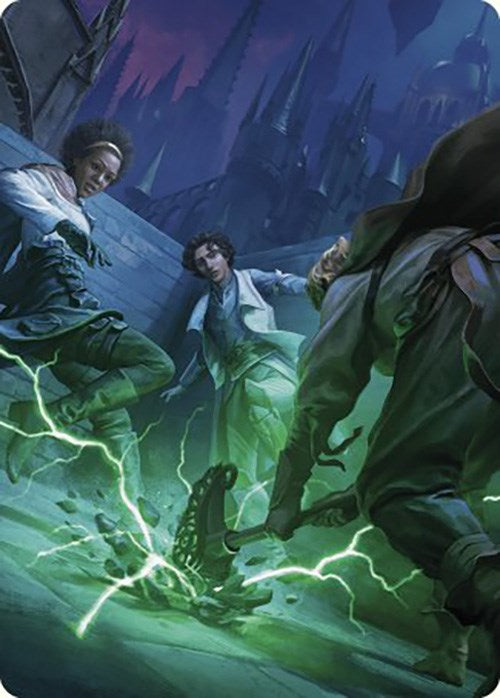 Image of Fanatical Strength Art Card [Murders at Karlov Manor Art Series]