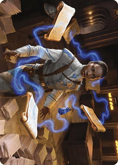 Image of Case File Auditor Art Card [Murders at Karlov Manor Art Series]