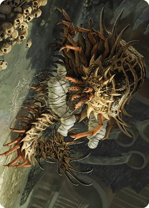 Image of Rot Farm Mortipede Art Card [Murders at Karlov Manor Art Series]
