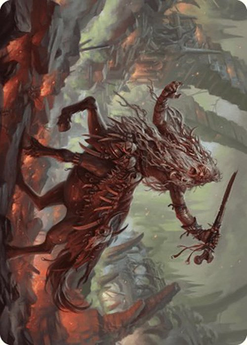 Image of Yarus, Roar of the Old Gods Art Card (24/49) [Murders at Karlov Manor Art Series]