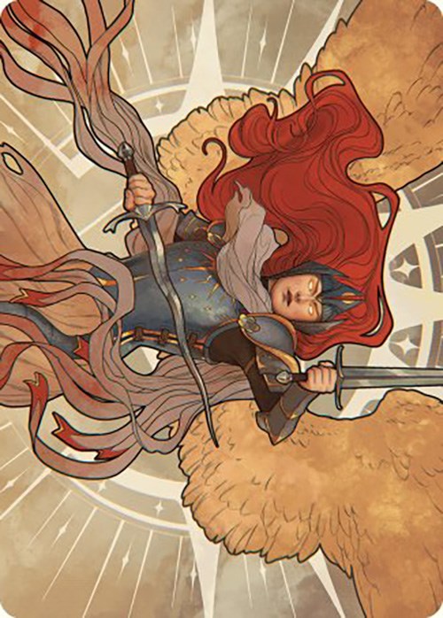 Image of Aurelia, the Law Above Art Card (36/49) [Murders at Karlov Manor Art Series]