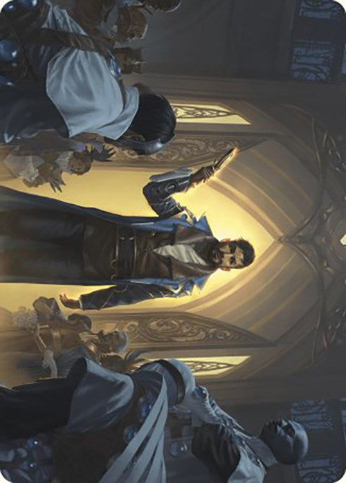 Image of Auspicious Arrival Art Card [Murders at Karlov Manor Art Series]