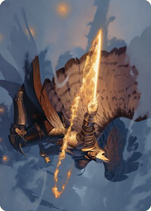 Image of Aurelia's Vindicator Art Card [Murders at Karlov Manor Art Series]