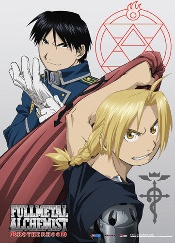 FMA BROTHERHOOD ED & ROY WALL SCROLL