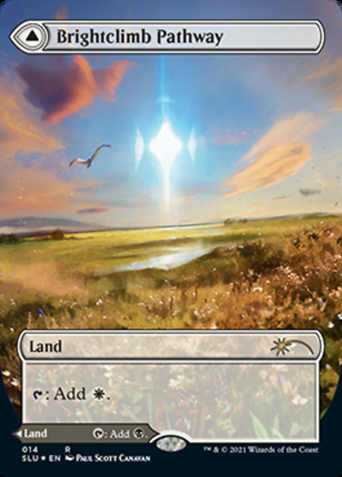 Image of Brightclimb Pathway // Grimclimb Pathway (Borderless) [Secret Lair: Ultimate Edition 2]
