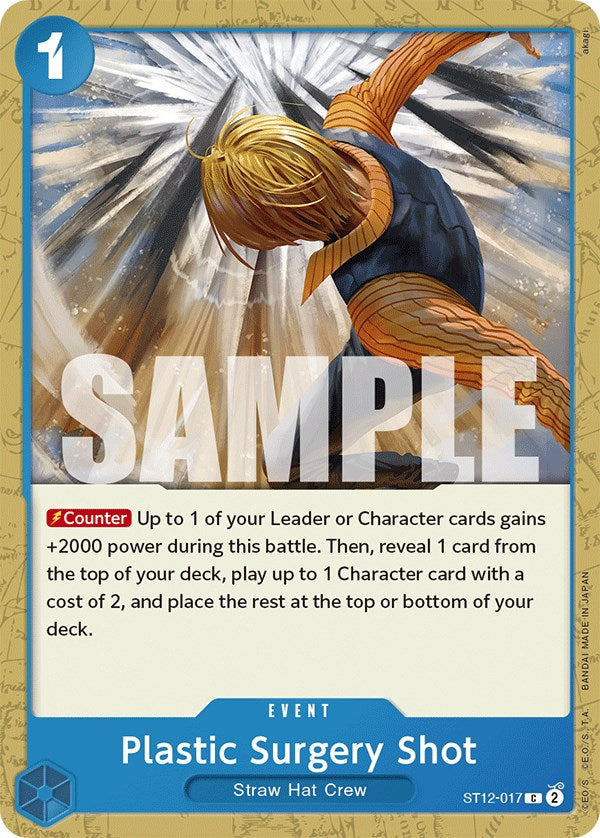 Image of Plastic Surgery Shot [Starter Deck: Zoro and Sanji]