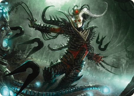Image of Vraan, Executioner Thane Art Card [Phyrexia: All Will Be One Art Series]