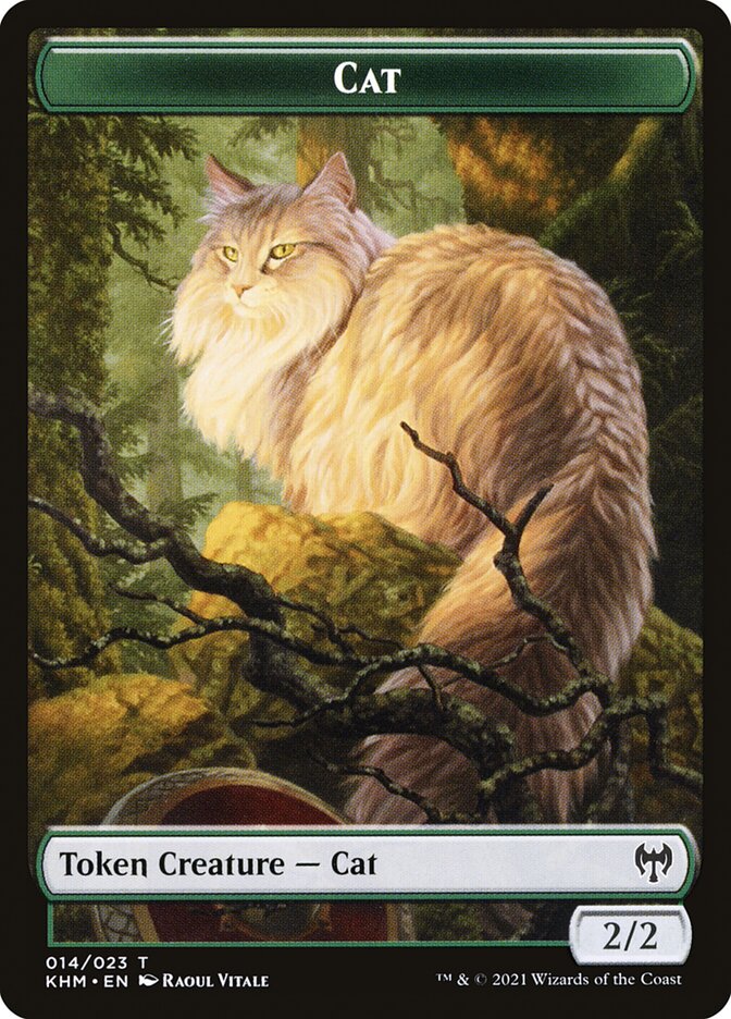 Image of Treasure // Cat Double-Sided Token [Kaldheim Tokens]