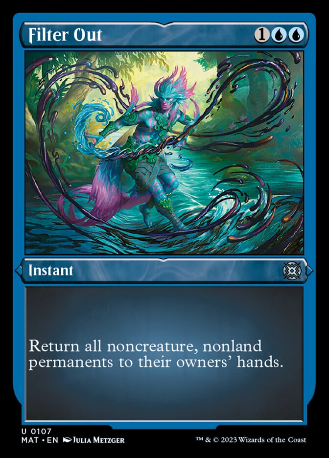 Image of Filter Out (Foil Etched) [March of the Machine: The Aftermath]