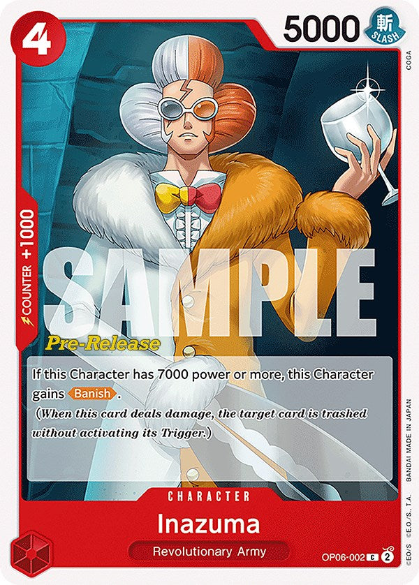 Image of Inazuma [Wings of the Captain Pre-Release Cards]