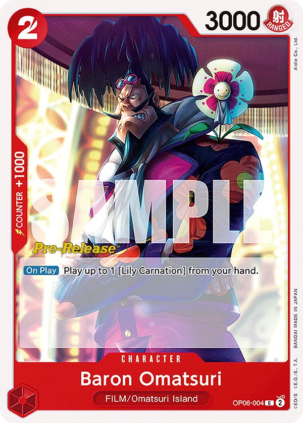Image of Baron Omatsuri [Wings of the Captain Pre-Release Cards]