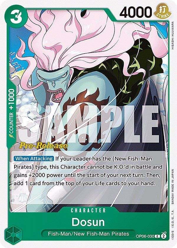 Image of Dosun [Wings of the Captain Pre-Release Cards]