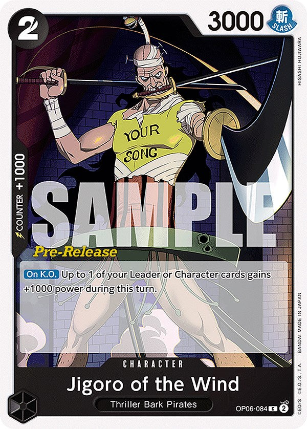 Image of Jigoro of the Wind [Wings of the Captain Pre-Release Cards]