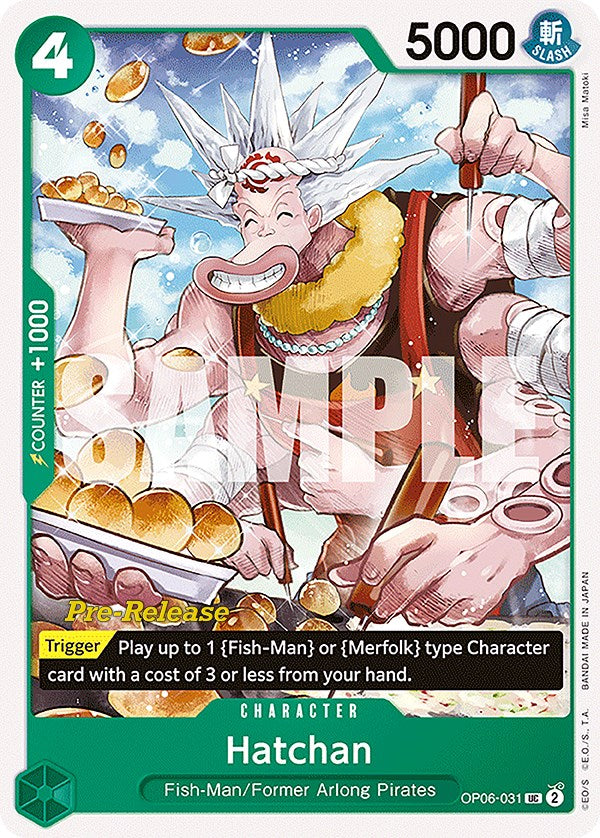 Image of Hatchan [Wings of the Captain Pre-Release Cards]