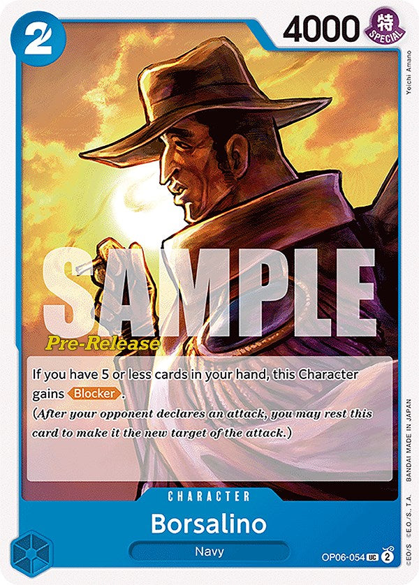 Image of Borsalino [Wings of the Captain Pre-Release Cards]