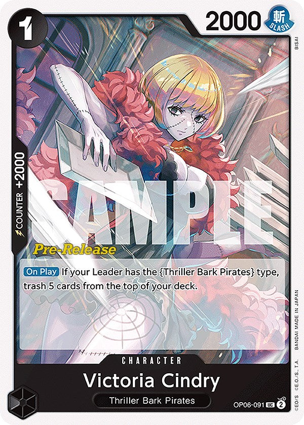 Image of Victoria Cindry [Wings of the Captain Pre-Release Cards]