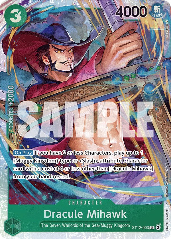 Image of Dracule Mihawk [Starter Deck: Zoro and Sanji]