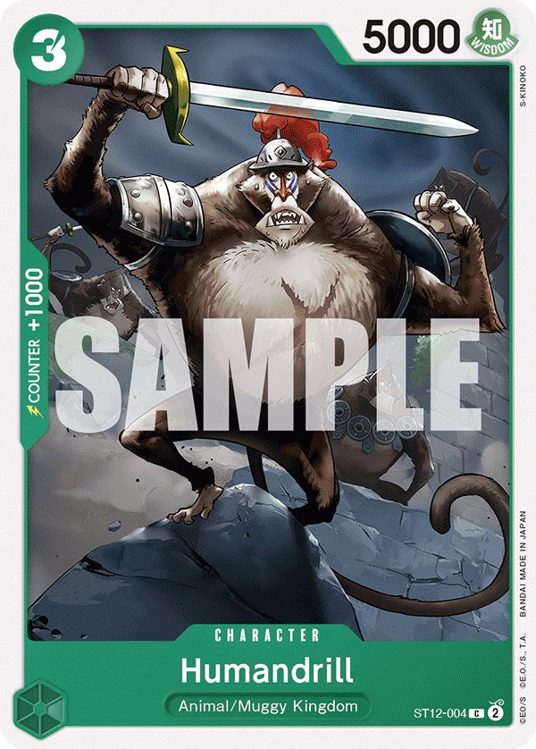 Image of Humandrill [Starter Deck: Zoro and Sanji]