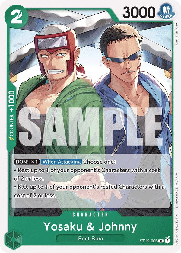 Image of Yosaku & Johnny [Starter Deck: Zoro and Sanji]