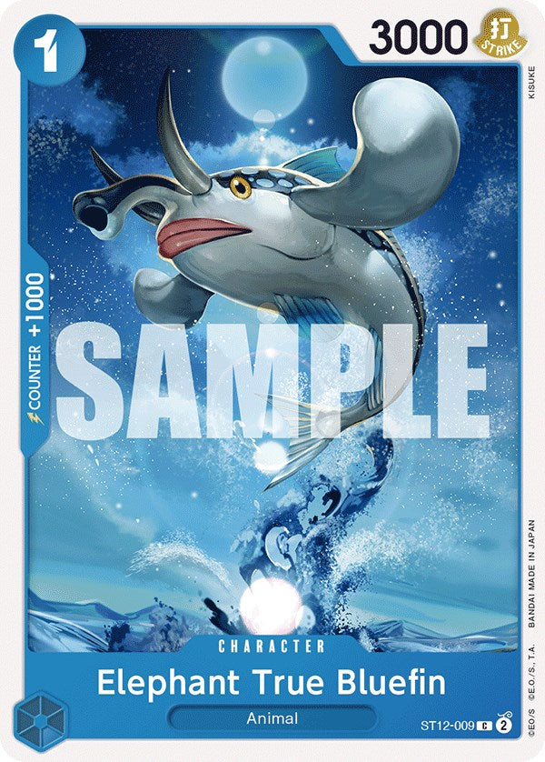 Image of Elephant True Bluefin [Starter Deck: Zoro and Sanji]