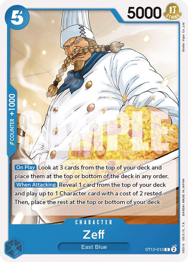 Image of Zeff [Starter Deck: Zoro and Sanji]