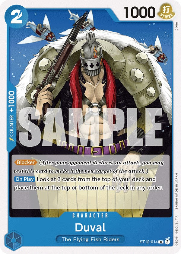 Image of Duval [Starter Deck: Zoro and Sanji]