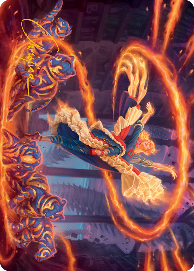 Image of Joyful Stormsculptor Art Card (Gold-Stamped Signature) [March of the Machine Art Series]