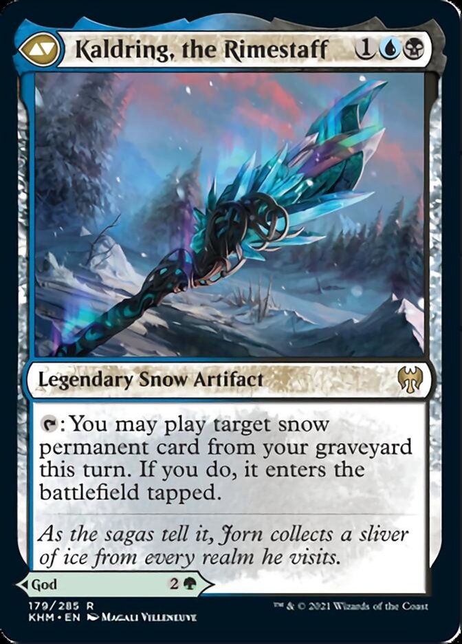 Image of Jorn, God of Winter // Kaldring, the Rimestaff [Kaldheim]
