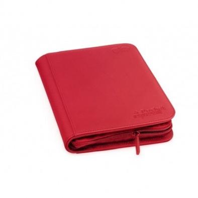 Image of Red Xenoskin Zipfolio 4 Pocket - Ultimate Guard