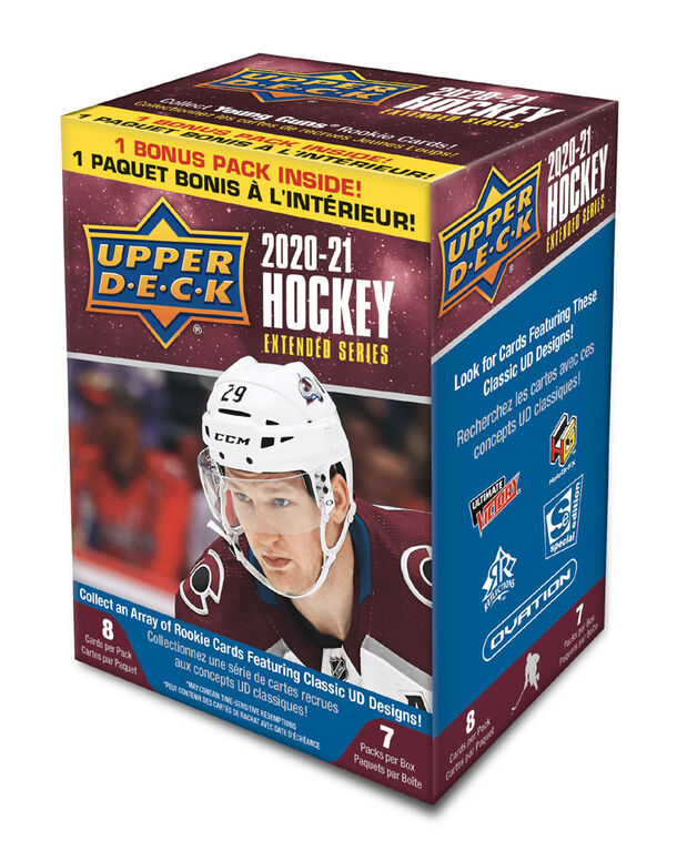 Image of Upper Deck 2020-21 Hockey Extended Series Blaster
