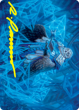 Image of Imbraham, Dean of Theory Art Card (Gold-Stamped Signature) [Strixhaven: School of Mages Art Series]