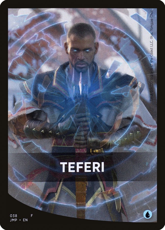 Image of Teferi Theme Card [Jumpstart Front Cards]