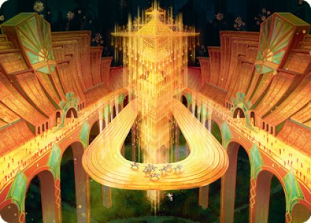 Image of Racers' Ring Art Card [Streets of New Capenna Art Series]