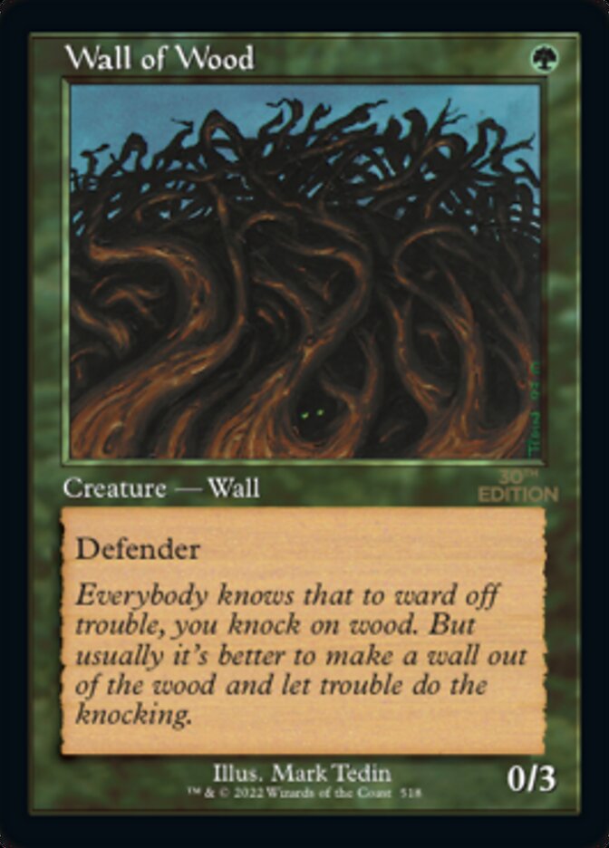 Image of Wall of Wood (Retro) [30th Anniversary Edition]