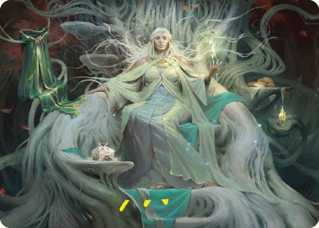 Image of Galadriel, Gift-Giver Art Card [The Lord of the Rings: Tales of Middle-earth Art Series]