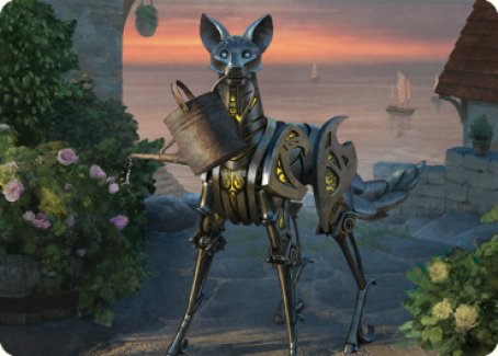 Image of Clockwork Fox Art Card [Commander Legends: Battle for Baldur's Gate Art Series]