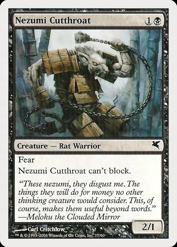 Image of Nezumi Cutthroat (17) [Hachette UK]