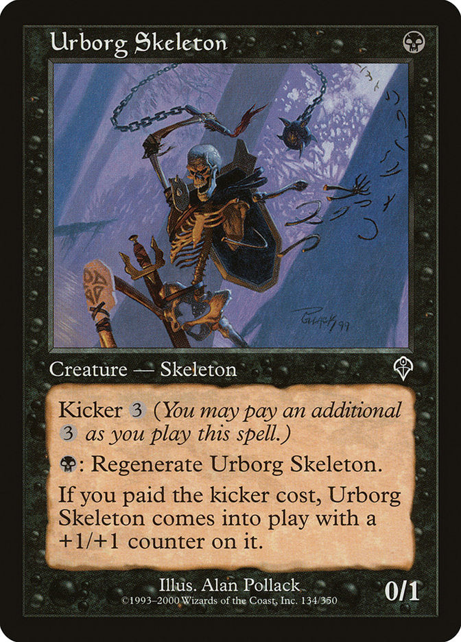 Image of Urborg Skeleton [Invasion]