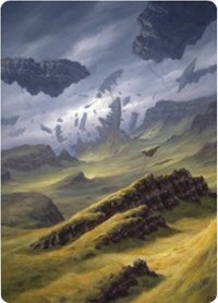 Image of Plains 3 Art Card [Zendikar Rising Art Series]