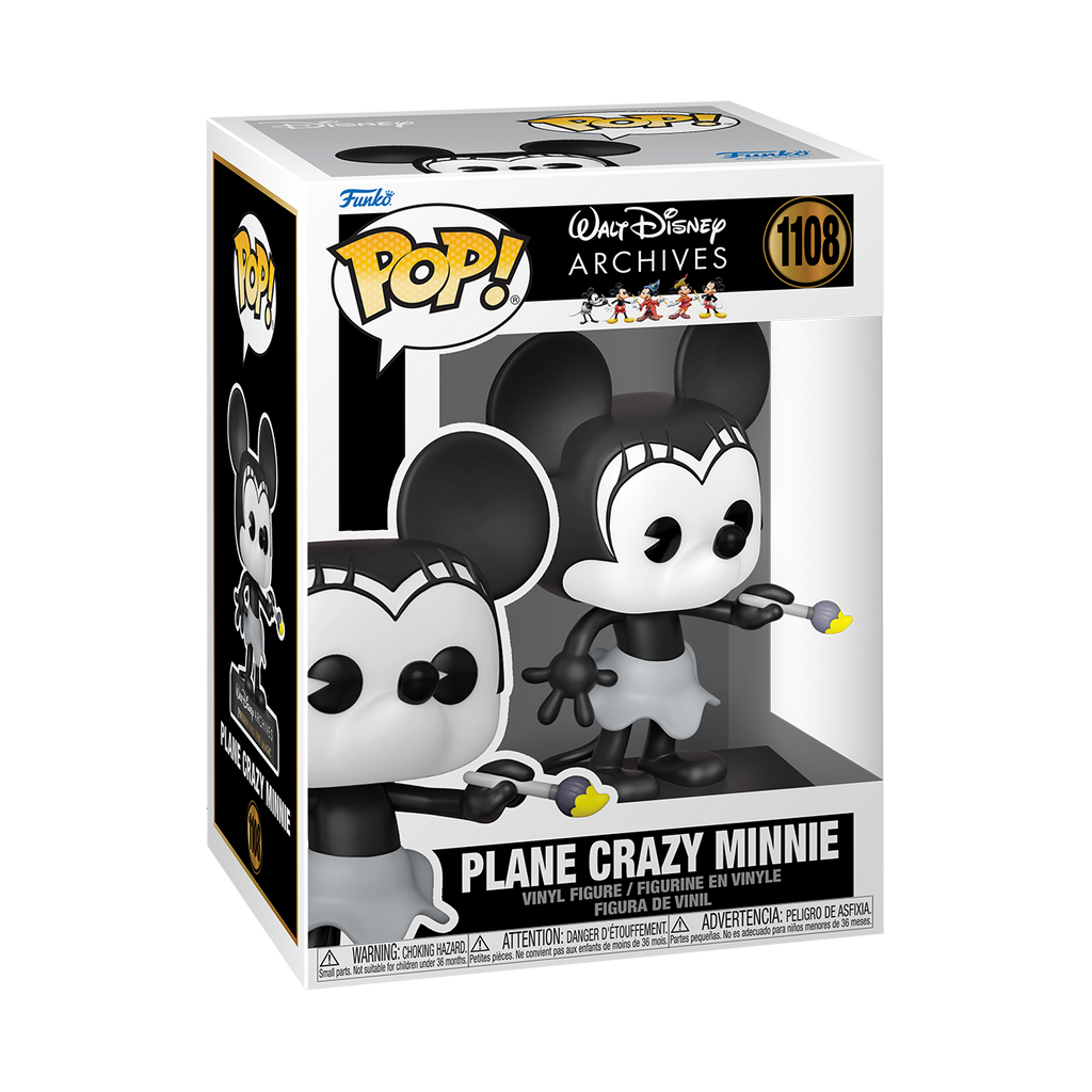 Image of Plane Crazy Minnie (Walt-Disney Archives) #1108
