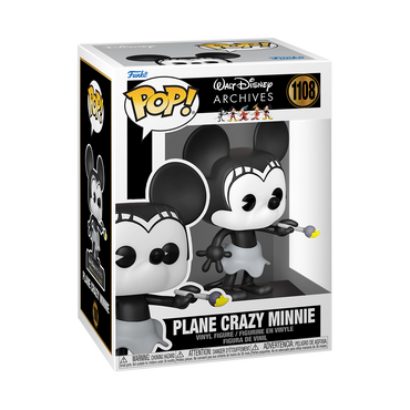 Plane Crazy Minnie (Walt-Disney Archives) #1108