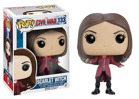 Image of Pop! Marvel Captain America: Civil War: Scarlet Witch #133 (Vaulted)