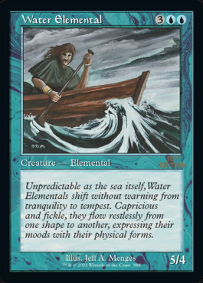 Image of Water Elemental (Retro) [30th Anniversary Edition]