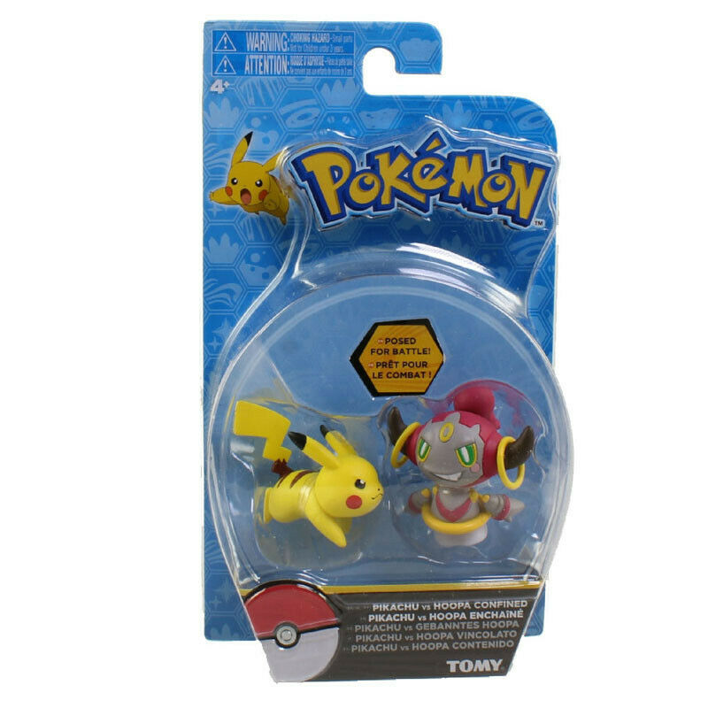 Pikachu vs Hoopa Confined Action Figure