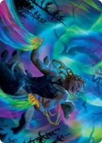 Image of Esika, God of the Tree Art Card [Kaldheim Art Series]