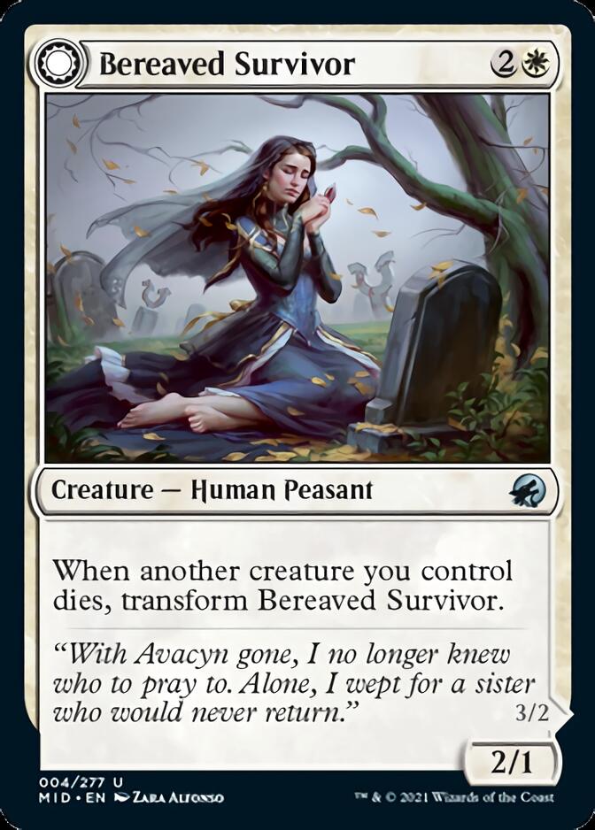 Image of Bereaved Survivor // Dauntless Avenger [Innistrad: Midnight Hunt]